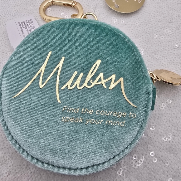 Disney Princess Snow White Mulan Aurora Rapunzel Coin Purses B&BW - Picture 6 of 13